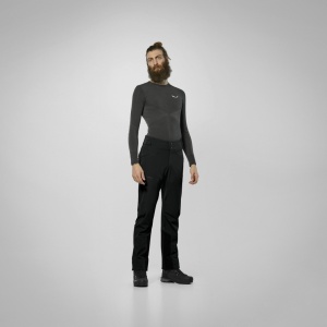 Pantaloni softshell barbati Salewa Ortles Durastretch/Stormwall - Img 4