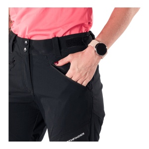 Pantaloni Softshell Femei Northfinder Hiking Mayte Blackblack - Img 7