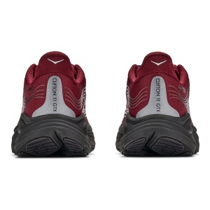 Pantofi Alergare Barbati Hoka Clifton 11 GORE-TEX® Varsity Burgundy / Carbon Black - Img 5