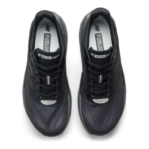 Pantofi Alergare Barbati New Balance Fuelcell Rebel V5 Black With Castlerock With Silver Metallic - Img 3