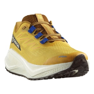 Pantofi Alergare Barbati Salomon Aero Blaze 3 Grvl Spicy Mustard/Vanilla Ice/Nautical - Img 3