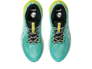 Pantofi alergare trail ASICS Novablast 5 TR bărbați - Aurora Green | Light Dust - Img 4