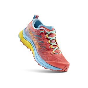 Pantofi Alergare Trail Femei La Sportiva Jackal II Hibiscus/Malibus Blue - Img 3
