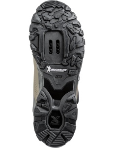 Pantofi ciclism MTB Northwave Spider Plus 3 - nisip/negru | grip Michelin - Img 3