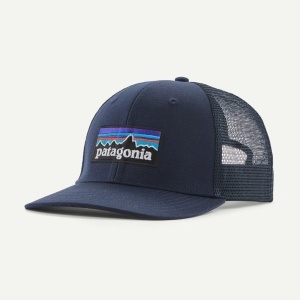 Patagonia - sapca - P-6 Logo Trucker - Albastru