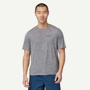 Patagonia - tricou - M Capilene Cool Daily Graphic Waters - Gri - Img 2