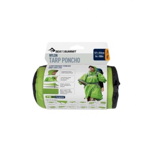 Pelerina 70D Nylon Tarp Poncho 253Cm Green