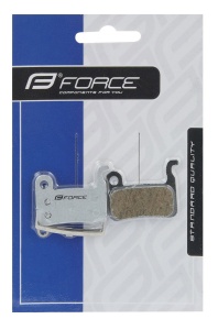Placute frana FORCE SH M07 Al, cu arc - Img 3