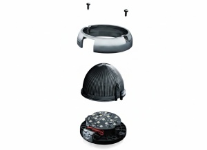 Plafonieră LED IZE Melon universală pentru camioane, 6 moduri de culoare, 12-24V, Strands - Img 2