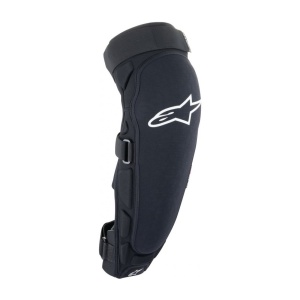 Protectii Genunchi Alpinestars A-Impact Plasma Pro Knee Shin Protector Black White S