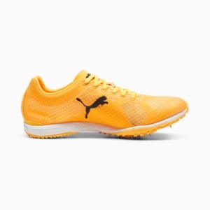 Puma - pantofi alergare cu cuie pentru pista - evoSPEED Haraka 8 Unisex - Sun Stream | PUMA Black | White