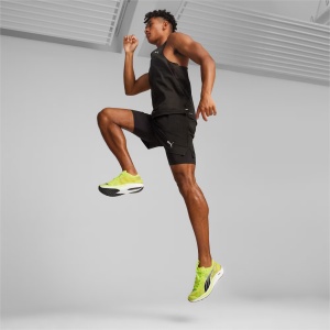 Puma - pantofi alergare pentru barbati Liberate NITRO 2 - Psychedelic Rush - verde fluo Lime Pow negru potocaliu - Img 8