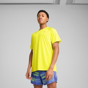 Puma - tricou tehnic - Run Velocity Tee - Lemon Sherbert