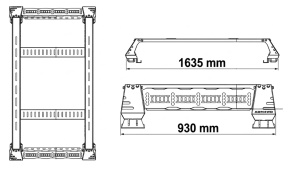 Rollbar pentru cort / accesorii Ford Ranger Raptor / Wildtrak (2023+) AQM4WD G70 - Img 4