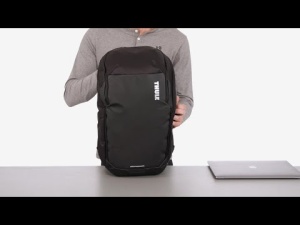 Rucsac urban cu compartiment laptop, Thule, Chasm, 26L, Black - Img 6