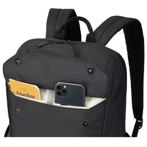 Rucsac urban cu compartiment laptop, Thule, Lithos, 20L, Black - Img 5