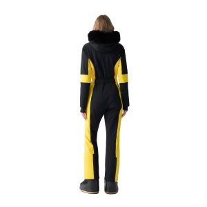 Salopeta Schi Femei Colmar 2314E Black-Smart Yellow - Img 2