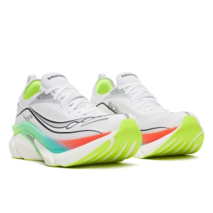 Saucony - pantofi alergare - Endorphin Elite 3 - White | Multi - 41 - Img 2