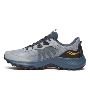 Saucony - pantofi alergare pentru barbati - Aura TR - Gri albastru cloud I dusk - Img 3