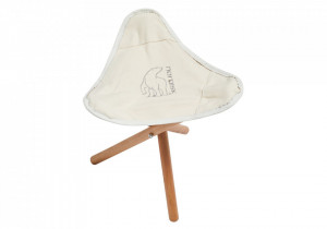 Scaun Retro Rebild Wooden Tripod Natural Spirit Nordisk - Img 5