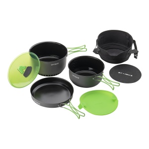 Set De Gatit Optimus Terra Camp 4 Pot Set Green - Img 2