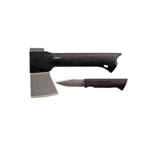Set gerber pt vanatoare , topor si cutit gator