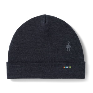 Smartwool - caciula - Thermal Merino Reversible Cuffed Beanie - Charcoal - OS - Img 2