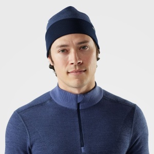 Smartwool - caciula - Thermal Merino Reversible Cuffed Beanie - Nightfall/Deep Navy - OS