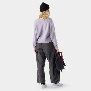 Smartwool - cardigan - Edgewood Cardigan W - Purple Storm Donegal - M - Img 2