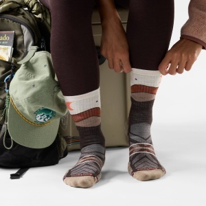 Smartwool - sosete merino - Hike Lunar Trek Crew Socks W - Chestnut - M (38-41) - Img 2