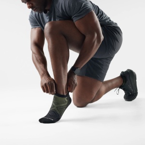Smartwool - sosete merino - Low Ankle | Zero Cushion | Run - Black - L (42-45) - Img 3