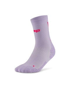 Sosete compresie CEP Core Run Ultralight - mov | roz | performanță ridicată