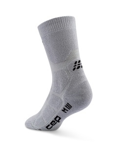Șosete compresie CEP Hiking Max Cushion 2.0 Mid Cut - gri | lână merino - Img 2