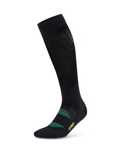 Șosete compresie înalte CEP Pro Run Ultralight - negre | alergare