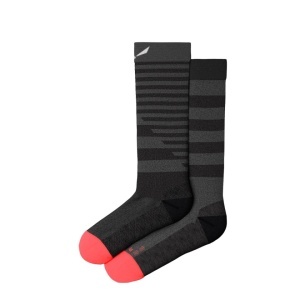 Sosete dama Salewa Fanes Hybrid Stripes Merino Crew - Img 2