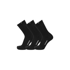 Sosete Mammut Socks Everyday Crew 3 Pack Black-Black-Black