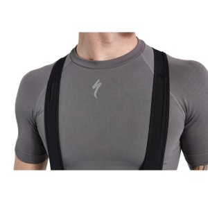 Specialized - bluza de corp ciclism cu maneca scurta pentru barbati Seamless Base Layer SS - gri inchis - Img 4