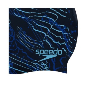 Speedo - casca inot silicon par lung - albastru - Img 3