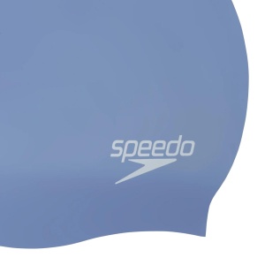 Speedo - casca inot silicon par lung - Albastru - Img 3