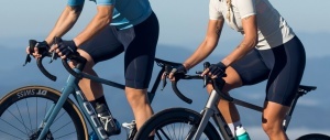 Spiuk - Pantaloni scurti ciclism pentru femei Anatomic Frontal BibShorts - negru alb - Img 4