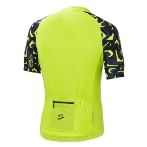 Spiuk - Tricou ciclism maneca scurta Top Ten SS jersey - verde lime negru - Img 2