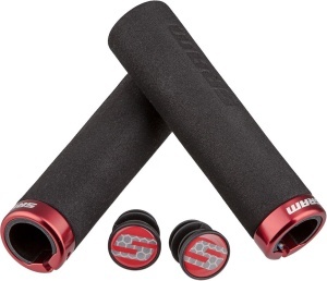 SRAM - mansoane spuma - Locking Grips Foam 129mm - negru | negru