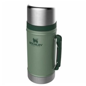 Stanley - termos pentru mancare cu maner The Legendary Classic Food Jar - verde Hammertone - 940 ml - Img 8