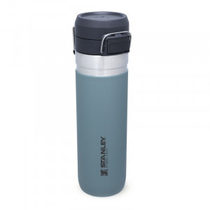 Stanley - termos tip bidon apa GO Quick Flip Water Bottle - gri albastru mineral - 1.06 Litri