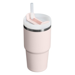 Stanley - termos tip sticla cu pai - Quencher H2.0 FlowState - Roz - 0.6L - Img 3