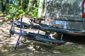 Suport biciclete Menabo Orbit 2 pentru 2 biciclete cu prindere pe carligul de remorcare, pliabil - Img 7