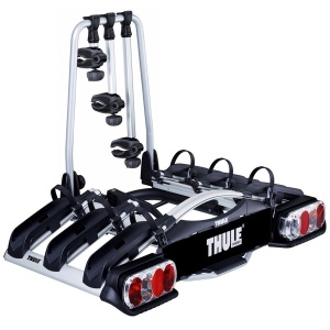 Suport biciclete Thule EuroWay G2 cu prindere pe carligul de remorcare - pentru 3 biciclete (alimentare 13 pini)