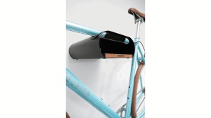 Suport de Perete Bicicleta CONTEC Bikeart Tube - Black/Walnut - Img 2