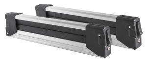 Suport schi snowboard Menabo Yelo 4 Silver pe bare transversale, 4 perechi ski / 2 snowboard - Img 10