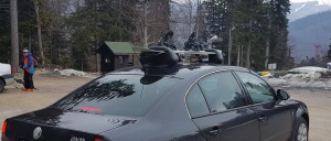 Suport ski si snowboard Menabo Aconcagua cu prindere magnetica, 3 perechi ski / 2 snowboard - Img 19
